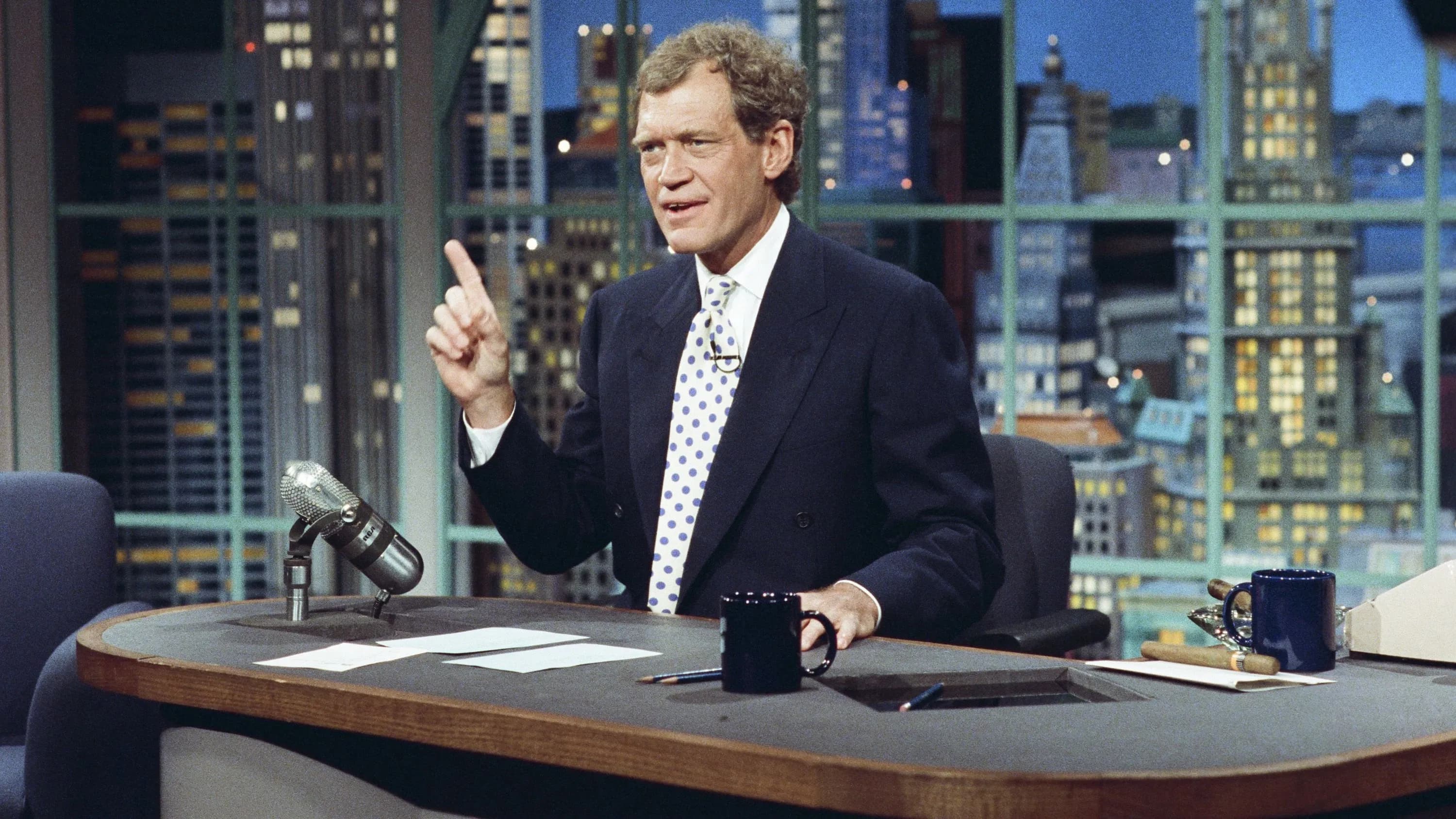 Backdrop for Late Show with David Letterman