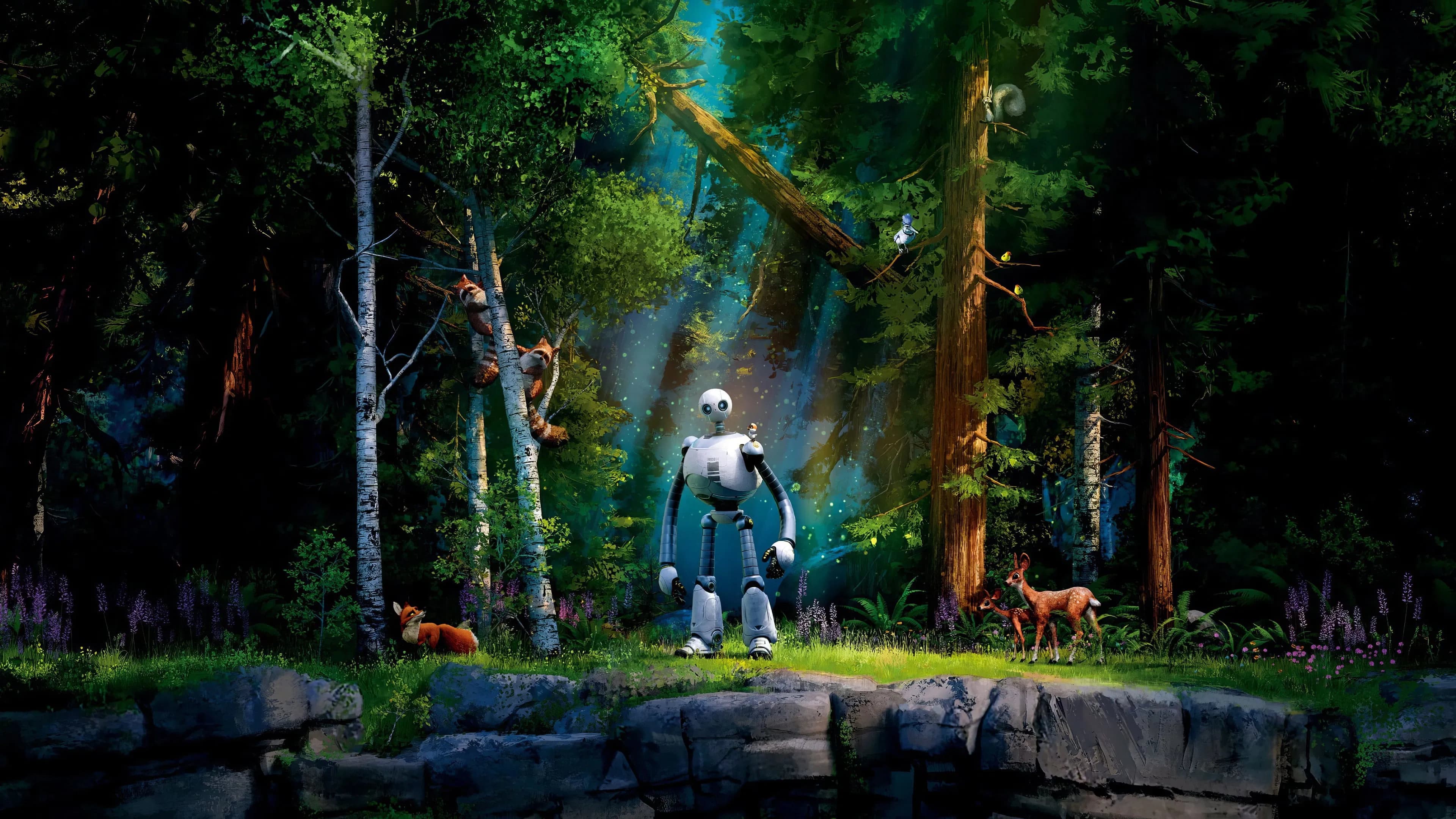 Backdrop for The Wild Robot