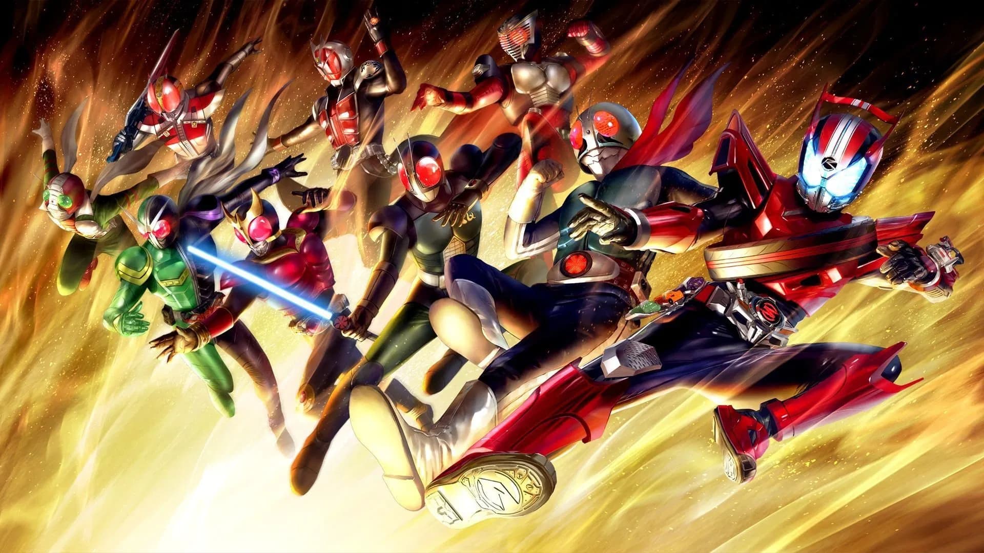 Backdrop for Kamen Rider